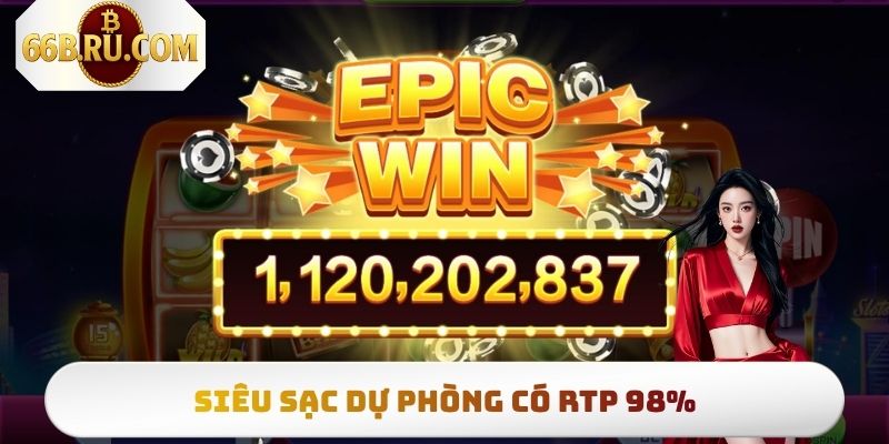Nổ Hũ 66b - Tổng Hợp 4 Tựa Game Quay Là Nổ Lớn Mỗi Ngày 4 Siêu Sạc Dự Phòng có RTP đạt đến 98% cực khủng
