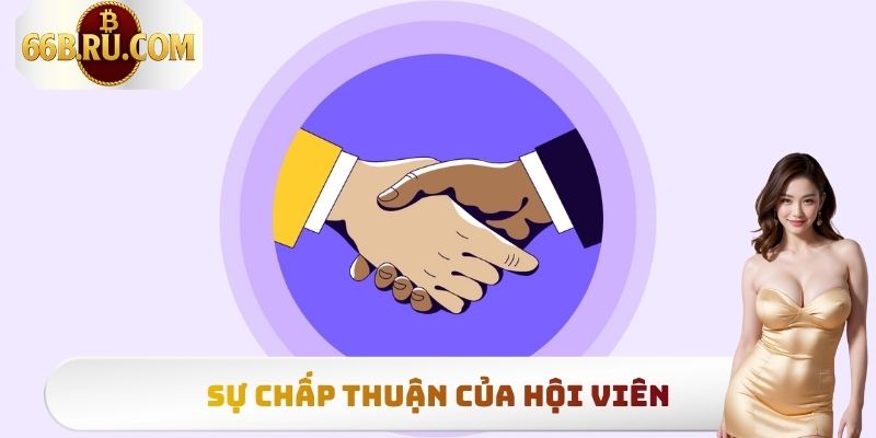Điều Khoản Và Điều Kiện 66b - Quy Định Chung Cần Nắm 1 Sự chấp thuận của hội viên